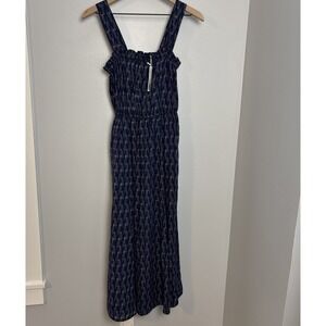 Outerknown X Piece&Co Women's XS Isla Dress‎ Sleeveless Navy Blue No Belt NEW